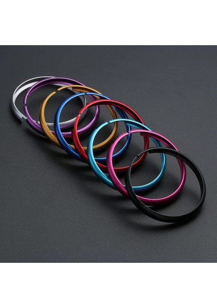 Açık Mavi Alüminyum Alaşımlı Anahtar Koruyucu Halka Anahtar Kapağı Trim Zinciri Bmw Mini Cooper Clubman Countryman Anahtar Kabuk Araba Aksesuarı (Yurt Dışından) fırsatları