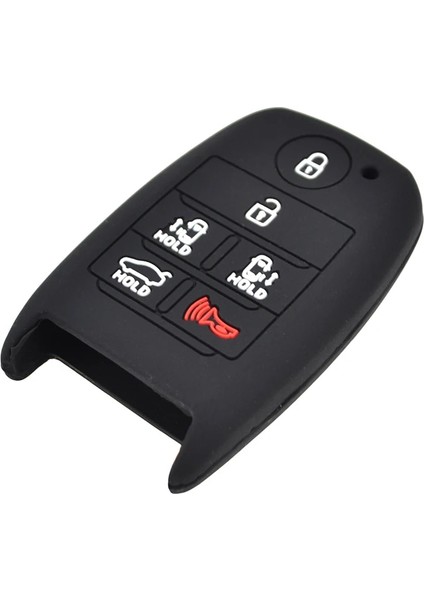 Silikon Araba Uzaktan Anahtarlık Kabuk Kapak Kılıf Kia Sedona Grand Karnaval Cilt 6 Düğme Koruyucu (Yurt Dışından) modelleri