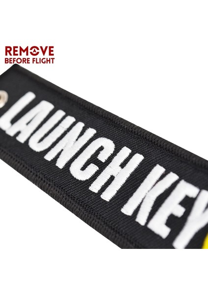 1 Adet Asla Sabit Sürme Yeni Moda Nükleer Fırlatma Anahtarlık Motosikletler ve Arabalar Için Hediyeler Etiketi Nakış Anahtarlık Tutucu Oem Anahtarlık Anahtarlık Bijoux (Yurt Dışından) indirimleri