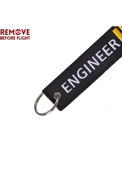 Altın Moda Mühendisi Pilot Anahtar Chalot Uçuştan Önce Kaldır Oem Nakış Siyah Anahtar Etiketi Bagaj Güvenlik Etiketi Anahtarlık Araba Gif (Yurt Dışından) fırsatları