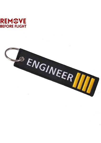 Altın Moda Mühendisi Pilot Anahtar Chalot Uçuştan Önce Kaldır Oem Nakış Siyah Anahtar Etiketi Bagaj Güvenlik Etiketi Anahtarlık Araba Gif (Yurt Dışından) indirimleri