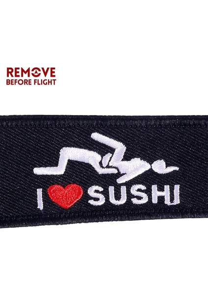 1 Bilgisayar I Love Sushı Araba Anahtarlık Motosikletler Anahtarlık Tutucu Komik Anahtarlıklar Takı Anahtar Etiketi Foblar Özelleştirilmiş Anahtarlıklar Llavero Hediyeler (Yurt Dışından) fiyatları