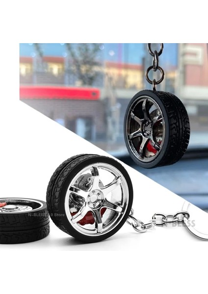 Amortisör Lüks 3 Renk Oto Turbo Hub Anahtarlık ET37 Rım Tekerlek Anahtarlık Alaşım Araba Tekerlek Anahtarlık Anahtarlık Metal Fren Diskleri ile Bmw Için (Yurt Dışından) modelleri