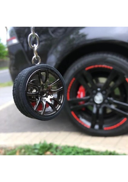 Gri Sıcak Rım Araba Tekerleği Turbo Anahtarlık Anahtarlık Frenli Dar Lastik Tekerlekli Anahtarlık Oto Araba Anahtarlık Anahtarlık Bmw Audi Hayranları Için (Yurt Dışından) fiyatları