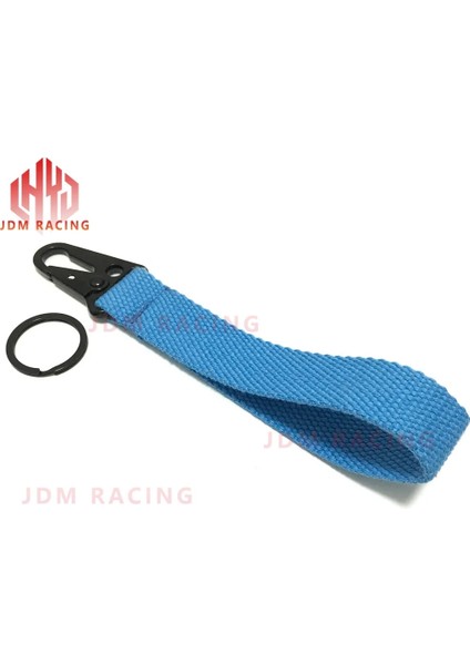 Gökyüzü Mavi Sıcak Araba Anahtarlık Anahtarlık Bilek Kayışı Anahtar Tutucu Halat Araba Cep Telefonu Kımlık Kartı Askı Evrensel (Yurt Dışından)