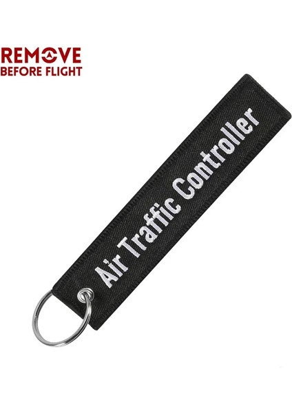 Pembe Uçuştan Önce Kaldır Anahtarlık Moda Anahtarlıklar Mücevher Etiketi Nakışlı Motosikletler Araba Hava Trafik Kontrolörü Anahtarlık Zinciri (Yurt Dışından) modelleri