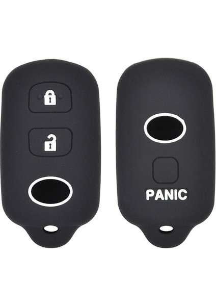 Silikon Anahtar Kılıfı Toyota Fj Cruiser Highlander 4runner Celica Camry Corolla Echo Anahtarsız Fob Kabuk Tutucu Koruyucu (Yurt Dışından) modelleri