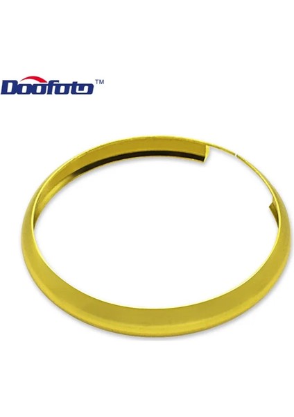 Altın Alüminyum Alaşımlı Anahtar Koruyucu Halka Trim Zinciri Dekorasyon Araba Styling Etiketler Aksesuar Mini Cooper Için R55 R56 R57 R58 (Yurt Dışından)