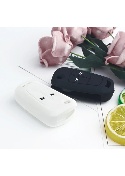 Pembe Keyyou 2 Düğmeler Silikon Araba Anahtarı Durum Opel Vauxhall Corsa Astra Vectra Signum Flip Katlanır Uzaktan Anahtar Kapak Tutucu Kabuk (Yurt Dışından) modelleri