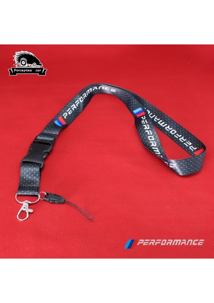 Karbon Fiber A Araba Anahtarları Için Karbon Fiber Ipi Kımlık Sahipleri Cep Telefonu Boyun Askıları Araba Anahtarlık Performansı Bmw E46 F30 E90 E60 F10 E36 G30 (Yurt Dışından)