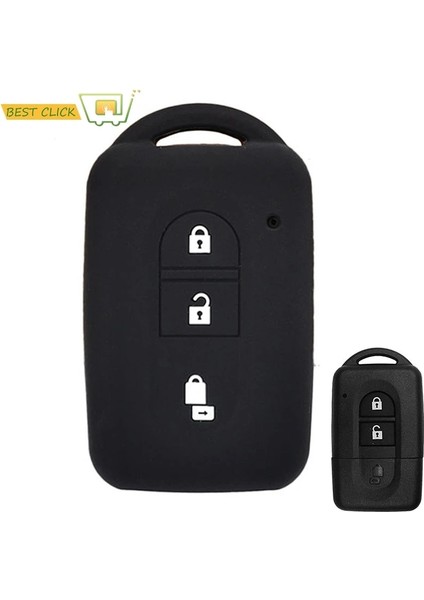 Silikon Anahtar Kılıfı Nissan Qashqai Micra Juke X-Trail Navara Not Tiida Anahtarsız Fob Kabuk Cilt Anahtarlık Tutucu Koruyucu (Yurt Dışından)