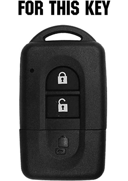 Silikon Anahtar Kılıfı Nissan Qashqai Micra Juke X-Trail Navara Not Tiida Anahtarsız Fob Kabuk Cilt Anahtarlık Tutucu Koruyucu (Yurt Dışından) fırsatları