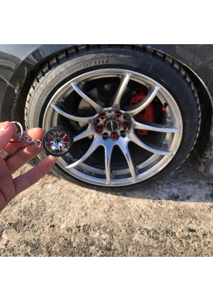 B Spin Frenli Sıcak Rım Araba Tekerleği Turbo Anahtarlık Anahtarlık Frenli Dar Lastik Tekerlekli Anahtarlık Oto Araba Anahtarlık Anahtarlık Bmw Audi Hayranları Için (Yurt Dışından) fiyatları