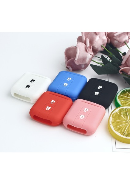 Silikon Kılıf Kırmızı Keyyou Nissan Qashqai Micra Navara Not X-Trail Almera 2 Düğmeler Anahtar Kapak Silikon Uzaktan Anahtar Kutu Kapak Koruyucu (Yurt Dışından) fırsatları