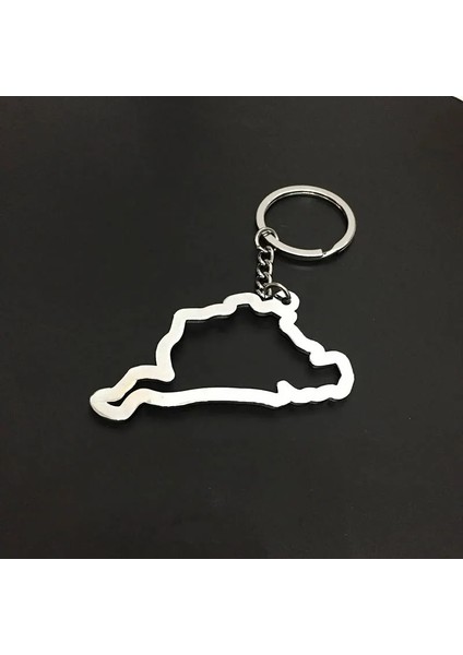 Yeşil Döndürmek Gümüş Araba Anahtarlık Mens Için Nurburgring Kuzey Halka Parça Anahtarlık Otomotiv Parçaları Modeli Anahtarlık Araba Tekerleği Anahtarlık (Yurt Dışından) fırsatları