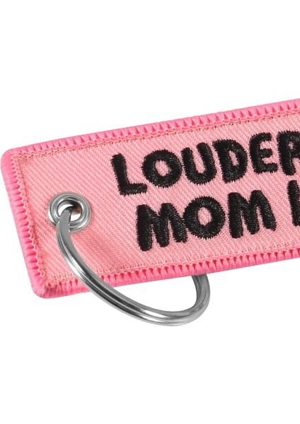 1 Bilgisayar Yeni Araba Anahtarlık Nakış Mektup Pembe Anahtarlık Etiketleri Llavero Coche Motosikletler ve Arabalar Için Oem Anahtarlık Anahtar Etiketi Hediyeler (Yurt Dışından) fiyatları