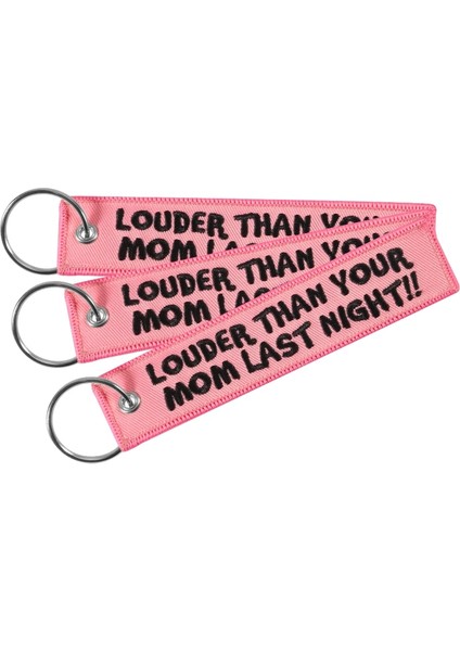 1 Bilgisayar Yeni Araba Anahtarlık Nakış Mektup Pembe Anahtarlık Etiketleri Llavero Coche Motosikletler ve Arabalar Için Oem Anahtarlık Anahtar Etiketi Hediyeler (Yurt Dışından) modelleri