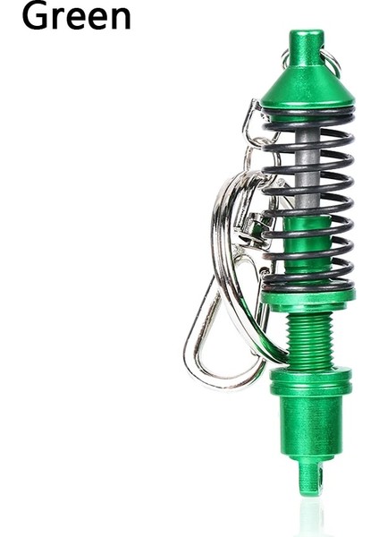 Yeşil Araba Aksesuarlarıaraba Oto Tuning Parçaları Anahtarlık Amortisör Anahtarlık Anahtarlık Yaylı Amortisör (Yurt Dışından)