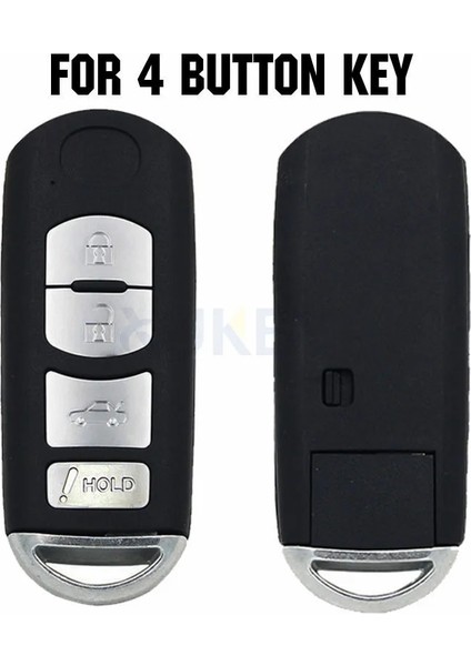 Mazda 3 Için Fit 6 Mx-5 Cx-3 Cx-5 Cx-7 Cx-9 Scıon Ia Fob Kabuk Cilt Koruyucu Düğme Silikon Uzaktan Anahtar Kapak Kılıf (Yurt Dışından) fiyatları