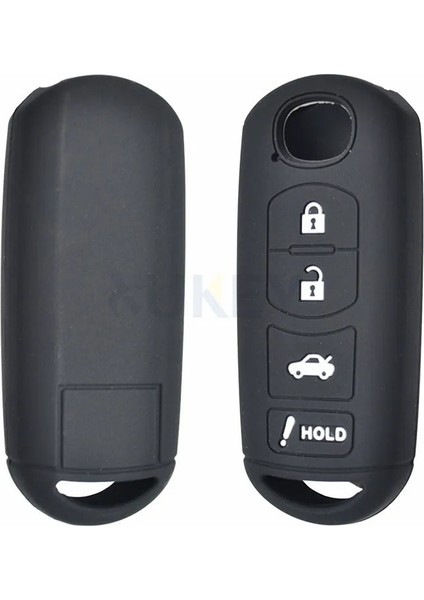 Mazda 3 Için Fit 6 Mx-5 Cx-3 Cx-5 Cx-7 Cx-9 Scıon Ia Fob Kabuk Cilt Koruyucu Düğme Silikon Uzaktan Anahtar Kapak Kılıf (Yurt Dışından) modelleri