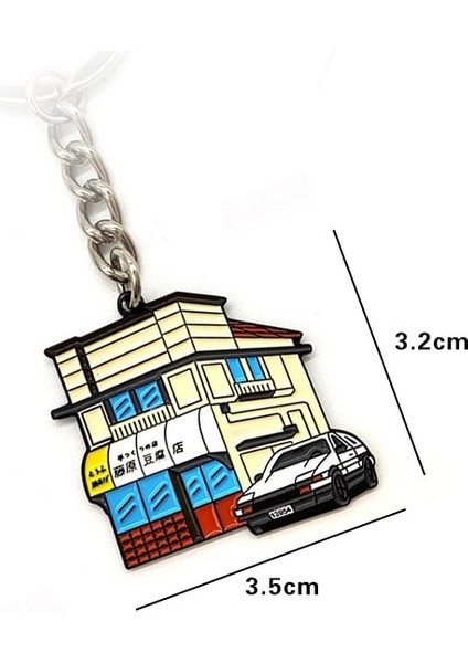 Parfüm Asılı Yüksek Dereceli Araba Drift Metal Araba Anahtarlık Anahtarlık Erkekler Zincir Boyfriend AE86 Hayranları Için Hediye Takumi Aksesuarları Anahtarlık (Yurt Dışından) indirimleri