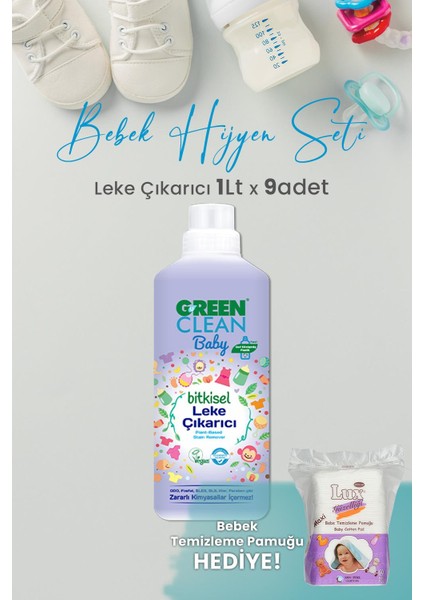 Baby Leke Çıkarıcı 1 Lt x 9 Adet