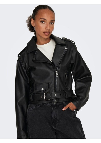 15300560 Capraz Fermuar Bel Kemerlı Derı Mont