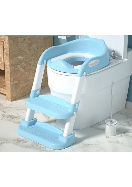 Çocuk Merdiveni Katlanır Klozet-Pvc Döşeme (Yurt Dışından)