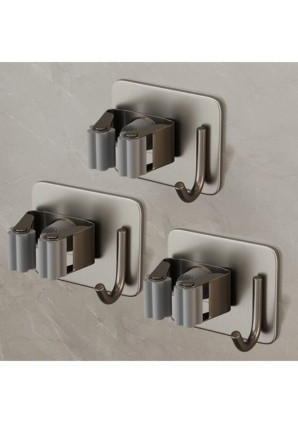 Delinmeyen Çok Fonksiyonlu Süpürge Sabit Askı 3 (Yurt Dışından)