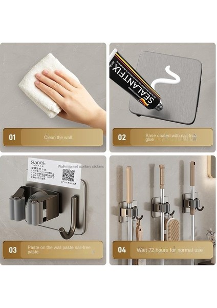 Delinmeyen Çok Fonksiyonlu Süpürge Sabit Askı 3 (Yurt Dışından) fiyatları