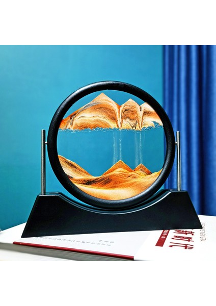 7 Inç Yuvarlak Cam Sanatı Bataklık Boyama (Yurt Dışından)