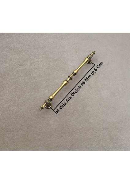 Vintage Antik Sarı Mobilya Dolap Tv Ünitesi Vestiyer Mutfak Dolap Çekmece Kulp 9,6 mm 4 Adet fiyatları