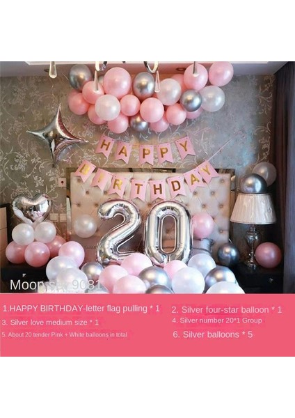 Doğum Günü Partisi Süsleme Paketi 9081 (Yurt Dışından)