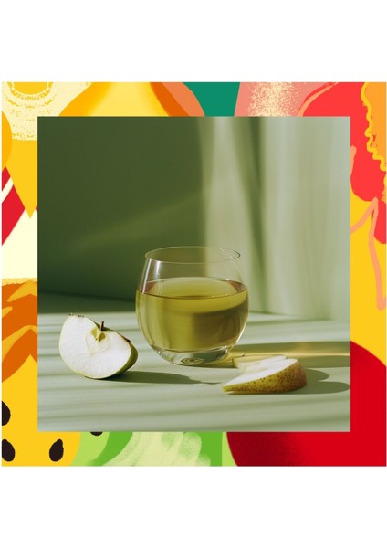 Pear Apple Tea - Armut ve Elmalı Yeşil Çay, 50 Gr