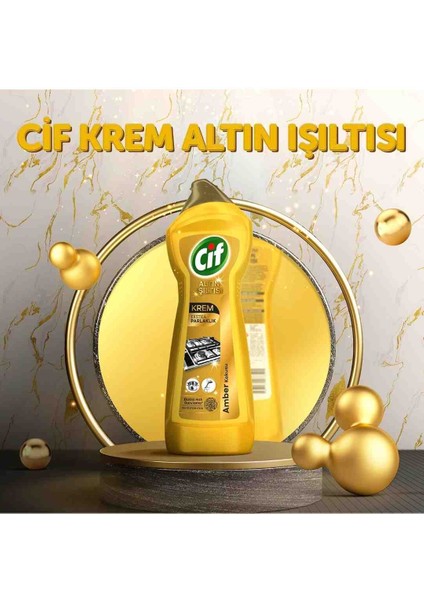 Krem Yüzey Temizleyici Altın Işıltısı Amber Kokulu 750 ml
