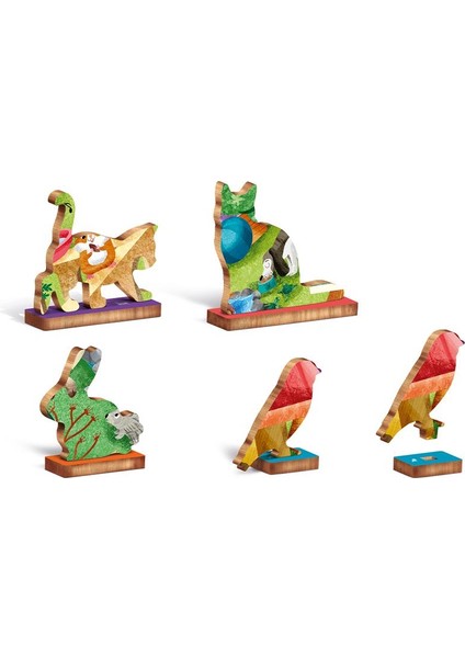 Ahşap Puzzle - Evcil Hayvanlar fiyatları