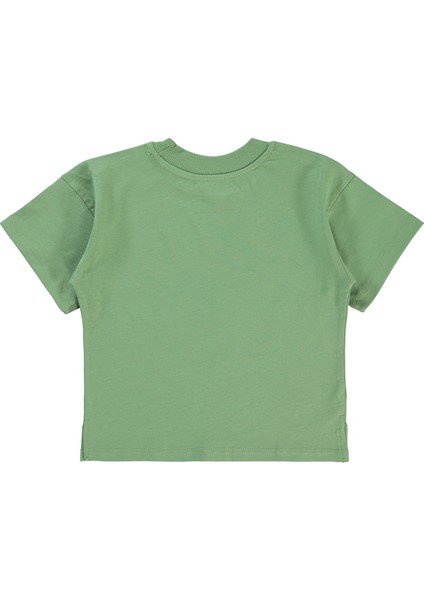 Erkek Çocuk Tişört 2-5 Yaş Açık Haki fiyatları