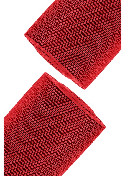 Kaydırmaz Kırmızı Yıldız Paspas EN:90cm 90 x 220 cm