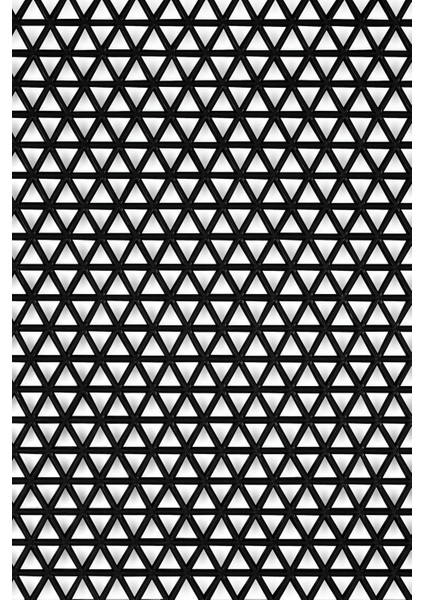Kaydırmaz Siyah Yıldız Paspas EN:90cm 90 x 220 cm