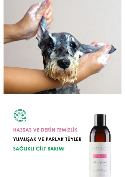 Köpekler İçin Hassas ve Nazik Özel Tüy & Cilt Kalitesi Şampuanı | Organik İçerikli | 250 ml fiyatları