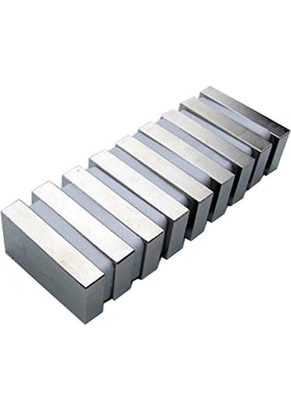 Çap: 40X20X10 mm Köşeli Neodyum Mıknatıs Magnet- Çok Güçlü Neodyum Mıknatıs