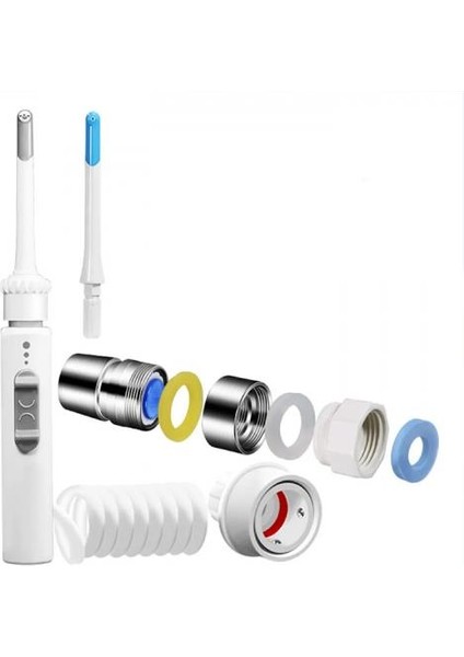 Taşınabilir Su Basınçlı Diş Temizleme Cihazı Ağız Duşu Diş Yıkama Aparatı Oral Irrigator