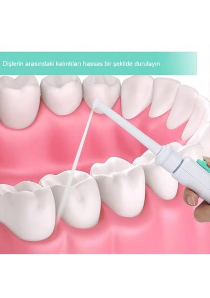 Taşınabilir Su Basınçlı Diş Temizleme Cihazı Ağız Duşu Diş Yıkama Aparatı Oral Irrigator