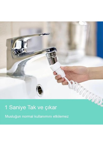 Taşınabilir Su Basınçlı Diş Temizleme Cihazı Ağız Duşu Diş Yıkama Aparatı Oral Irrigator