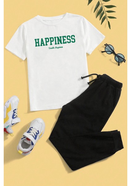 Only Trendwear Çocuk Happines Alt - Üst Eşofman Takımı