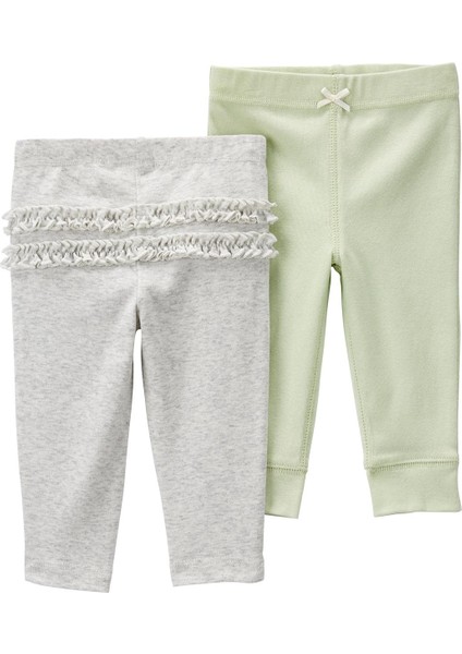 Kız Bebek 2li Pantolon Set