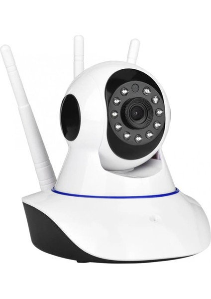 Hd 1080P Gece Görüşü 360° Açı Ayarlanabilir Güvenlik Kamerası Ev Güvenliği/evcil Hayvan/hırsızlığa Karşı/kapı/dış Mekan Kamerası