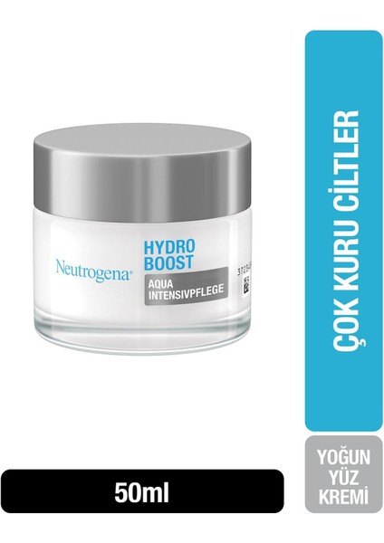 Hydro Boost Konsantre Nemlendirici Krem 50 ml Yoğun yüz kremi