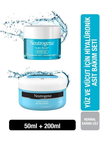 Hydro Boost Water Gel Nemlendirici 50 ml Hydro Boost Jel Vücut Kremi 200 ml