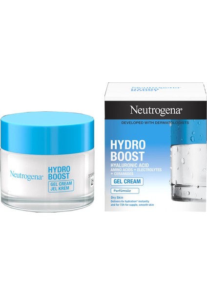 Hydro Boost Gel Cream Kuru Ciltler Için Nemlendirici 50 ml